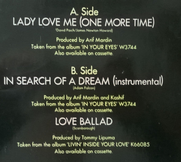 Lady Love Me (One More Time)