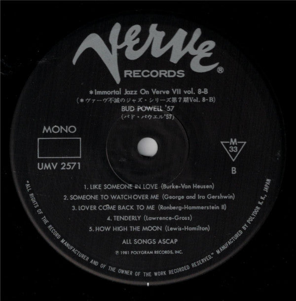 Bud Powell '57