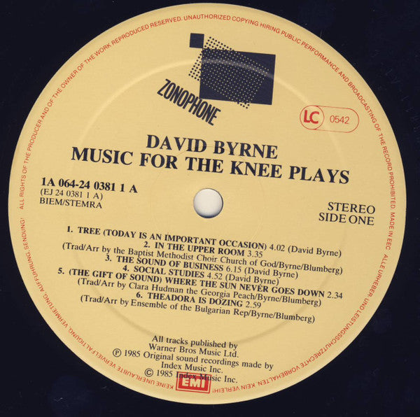 Music For The Knee Plays
