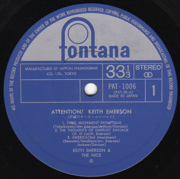 Attention! Keith Emerson