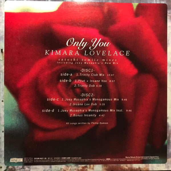 Only You (Satoshi Tomiie Mixes)