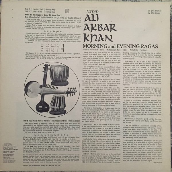 Morning And Evening Ragas