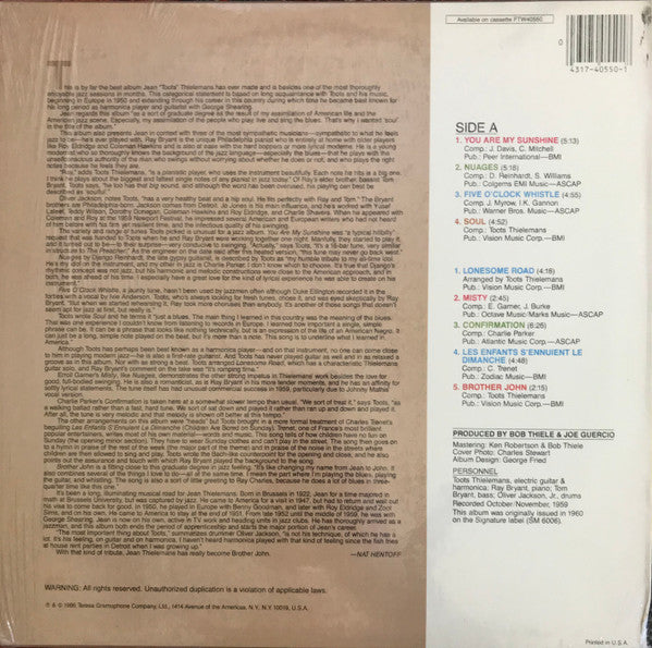 The Soul Of Toots Thielemans