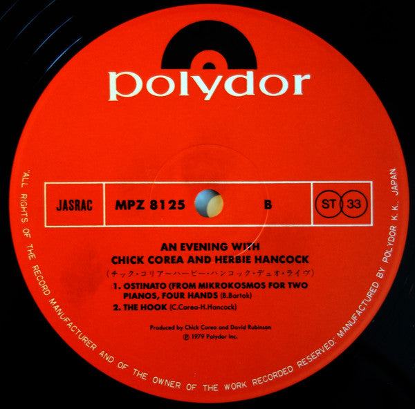 An Evening With Chick Corea And Herbie Hancock