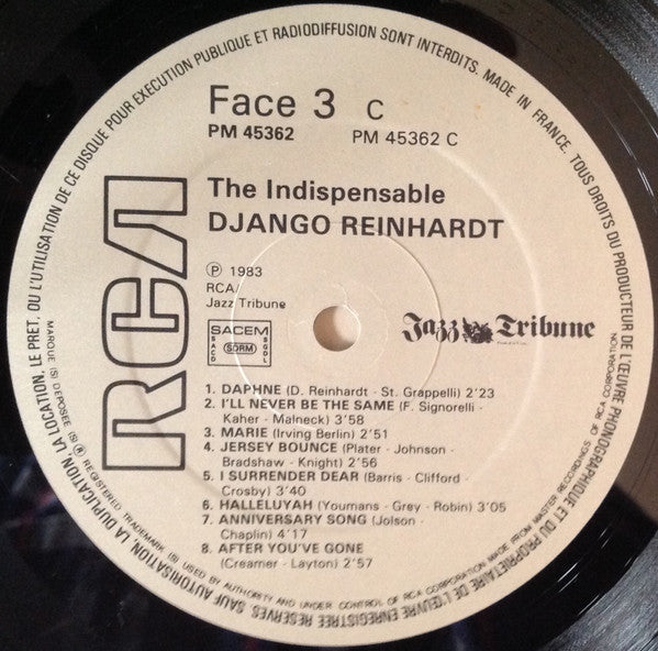 The Indispensable Django Reinhardt (1949-1950)
