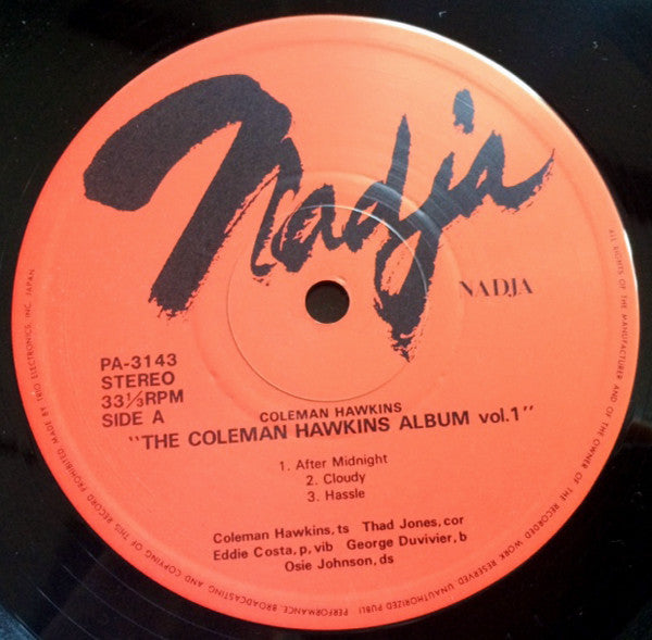 The Coleman Hawkins Album Vol. 1
