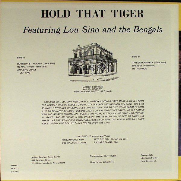 Hold That Tiger