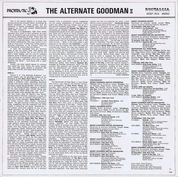 The Alternate Goodman - Vol. II
