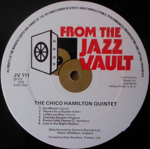 The Chico Hamilton Quintet