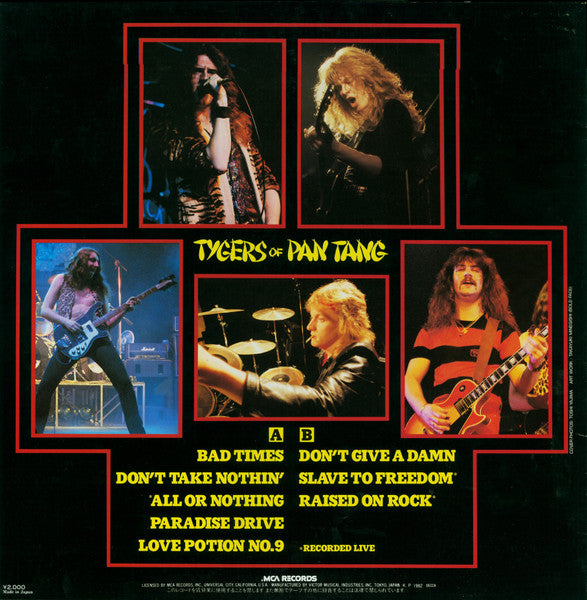 Tygers Of Pan Tang