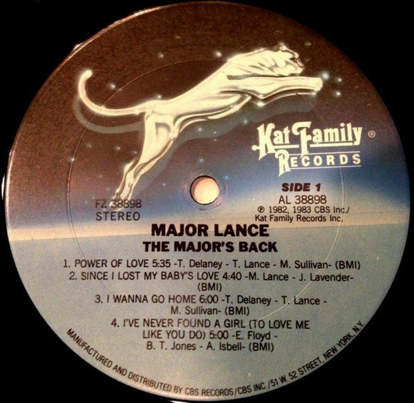 The Major's Back