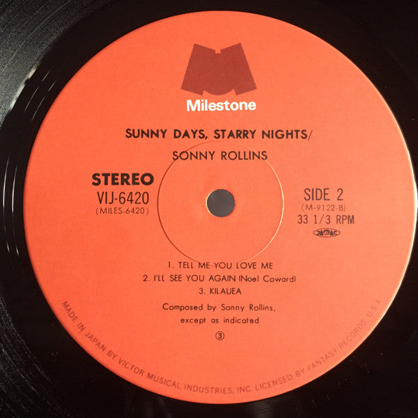 Sunny Days Starry Nights