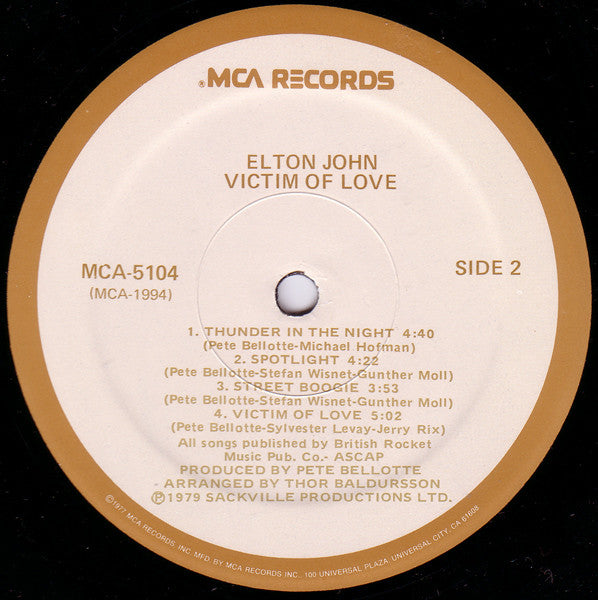 Victim Of Love
