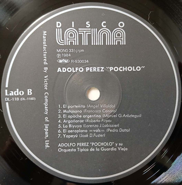 Adolfo Perez "Pocholo" 1934~51