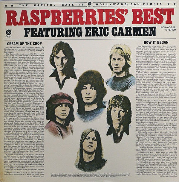 Raspberries' Best - Featuring Eric Carmen