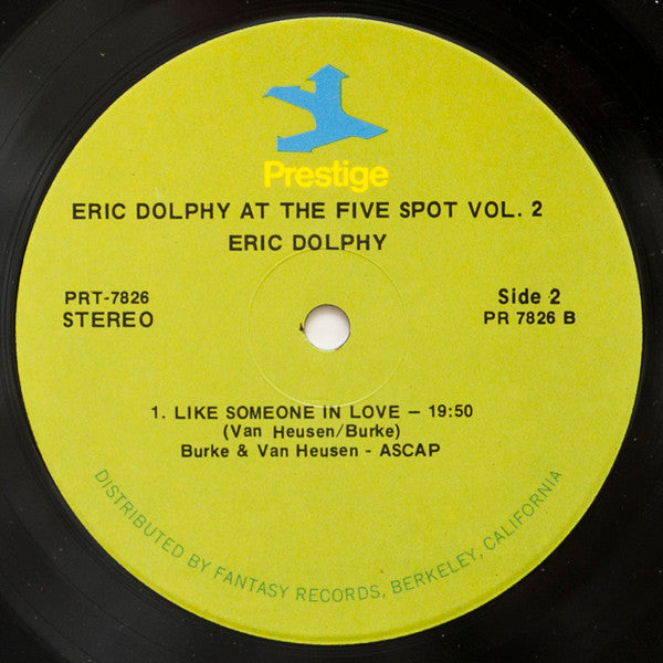 At The Five Spot Volume 2