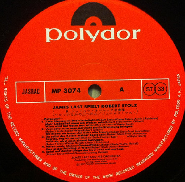 James Last Spielt Robert Stolz