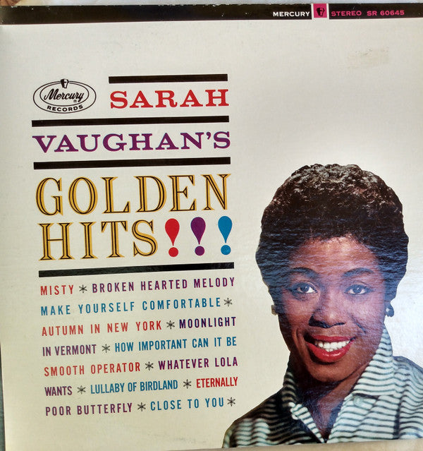 Sarah Vaughan's Golden Hits