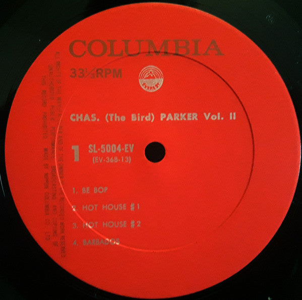 Chas. (The Bird) Parker Vol.II