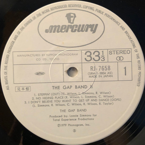 The Gap Band II