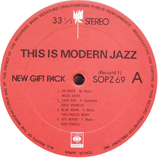 This Is Modern Jazz