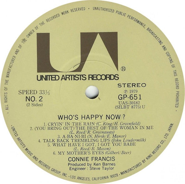 Who's Happy Now?