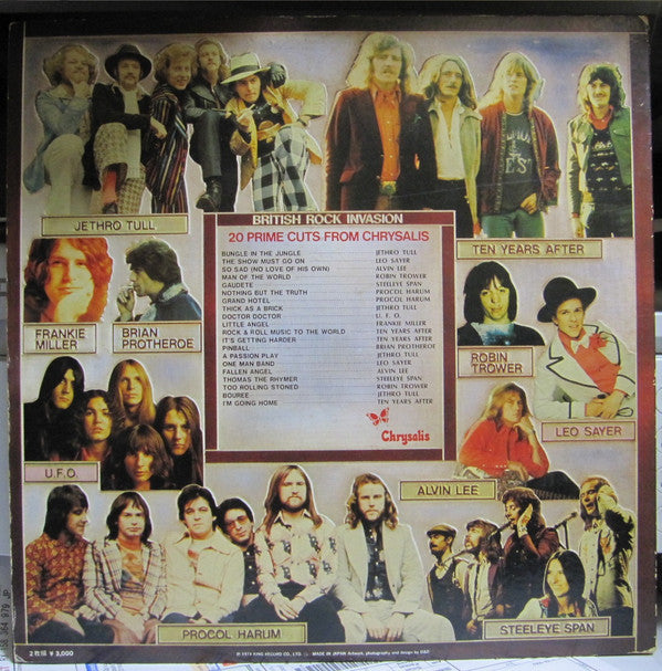 British Rock Invasion 20 Prime Cuts From Chrysalis