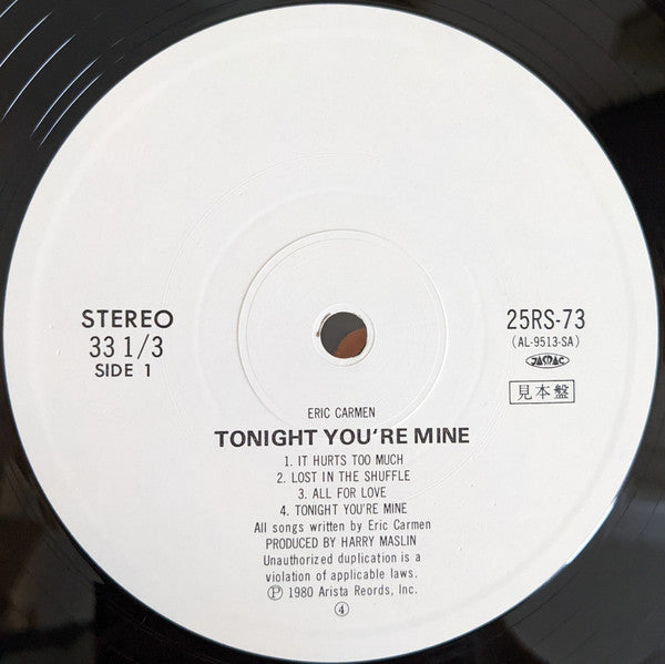 Tonight You're Mine
