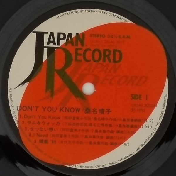 Don't You Know