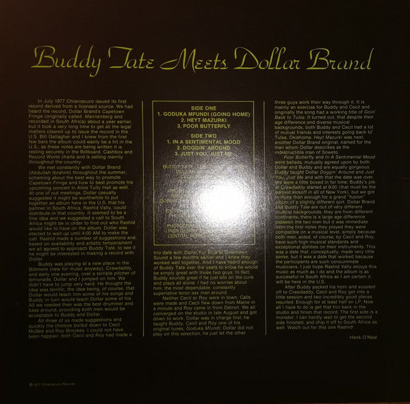 Buddy Tate Meets Dollar Brand