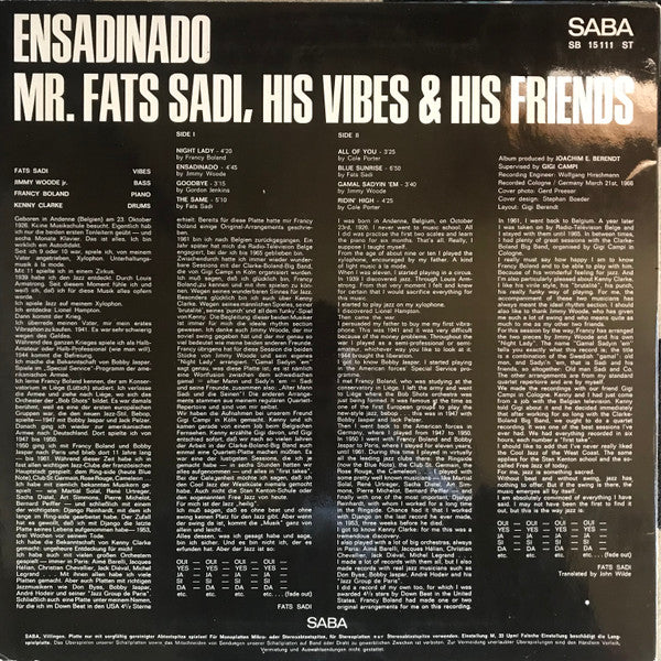 Ensadinado
