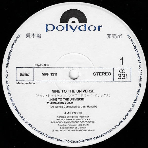 Nine To The Universe