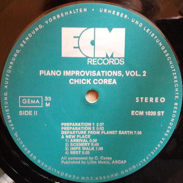 Piano Improvisations Vol. 2