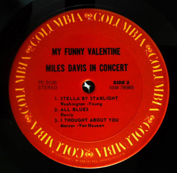 My Funny Valentine - Miles Davis In Concert