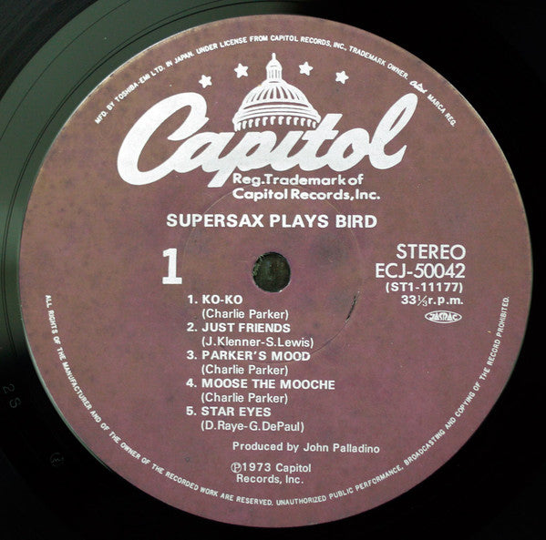 Supersax Plays Bird