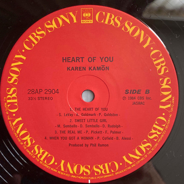 Heart Of You = ハート・オブ・ユー