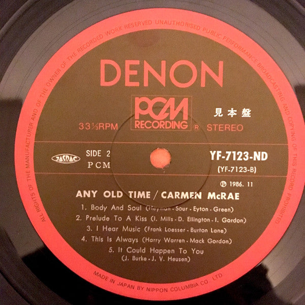 Any Old Time