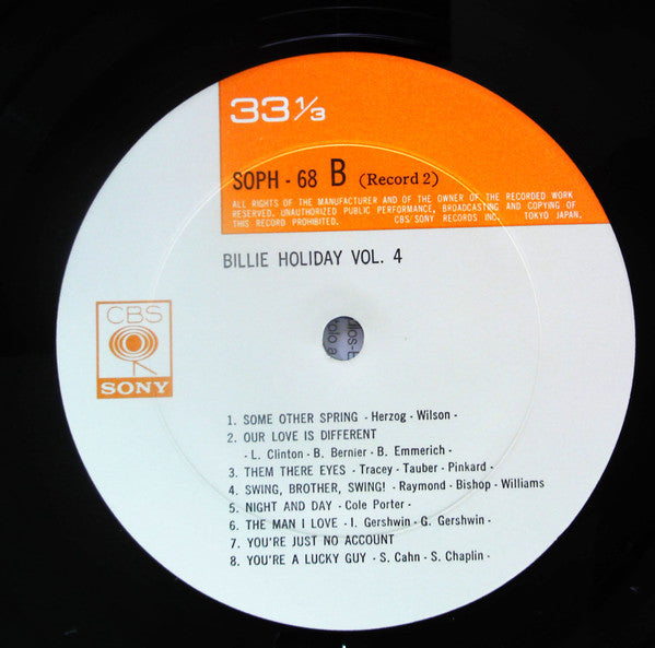 Billie Holiday Vol. 4