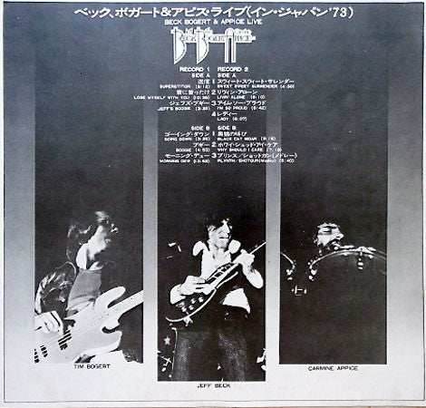Beck, Bogert & Appice Live