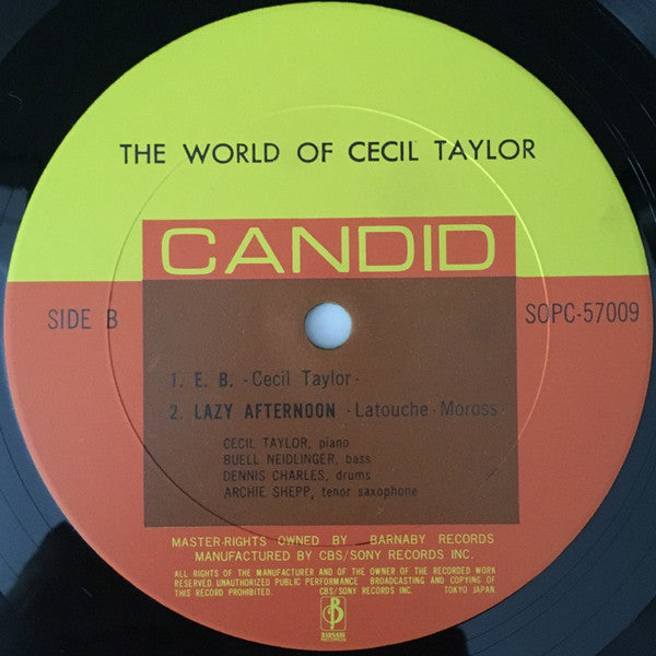The World Of Cecil Taylor