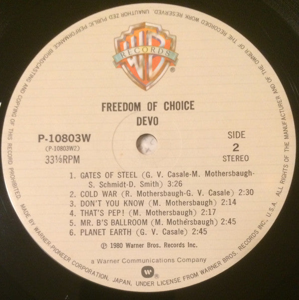Freedom Of Choice