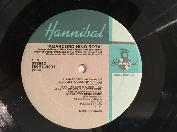 Amarcord Nino Rota