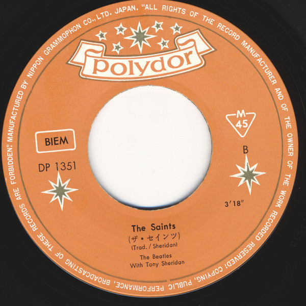 マイ・ボニー = My Bonie / The Saints = ザ・セインツ