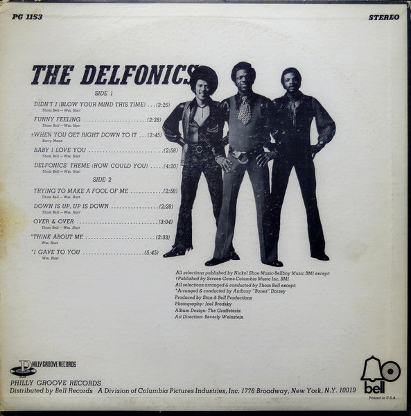 Release: The Delfonics-Vinyl-US-1970-PG 1153, PG-1153-2246991