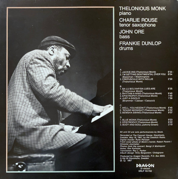 Live In Stockholm 1961