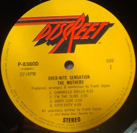 Over-Nite Sensation