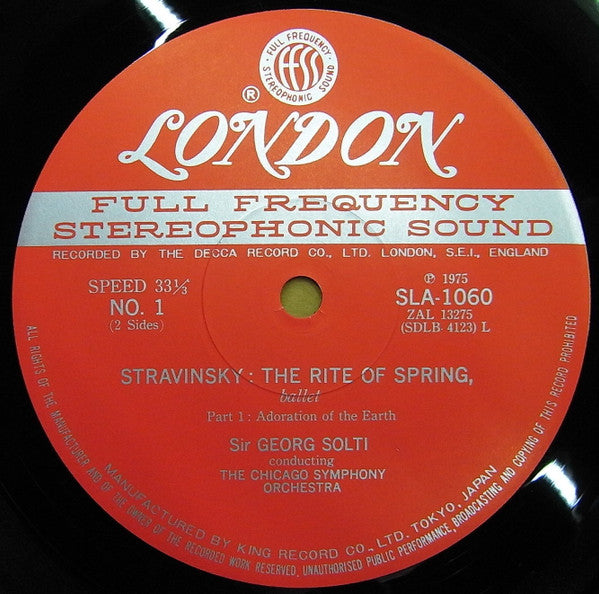 Le Sacre Du Printemps / The Rite Of Spring