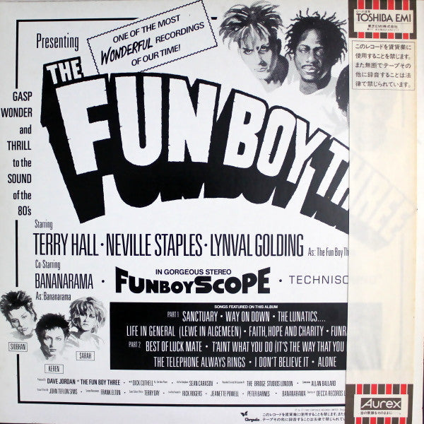 Release: The Fun Boy Three-Vinyl-Japan-1982-WWS-81499-9784433