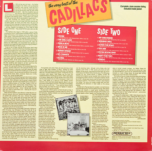 The Very Best Of The Cadillacs