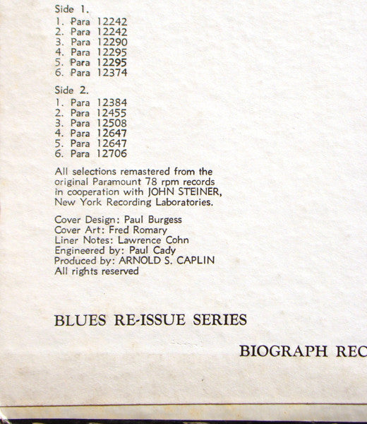 Blues The World Forgot